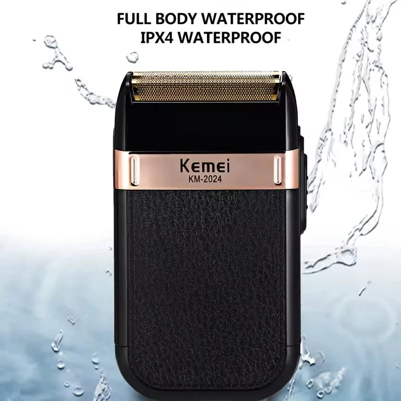 Kemei KM-679 Mini Portable Electric Hair Clipper KM-2024 Men's Reciprocating Twin Blade Razor Shaver Beard Trimmer Shaving Machi