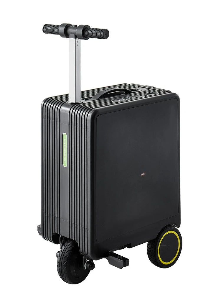 Smart cycling electric suitcase TSA combination lock large capacity light weight long battery life