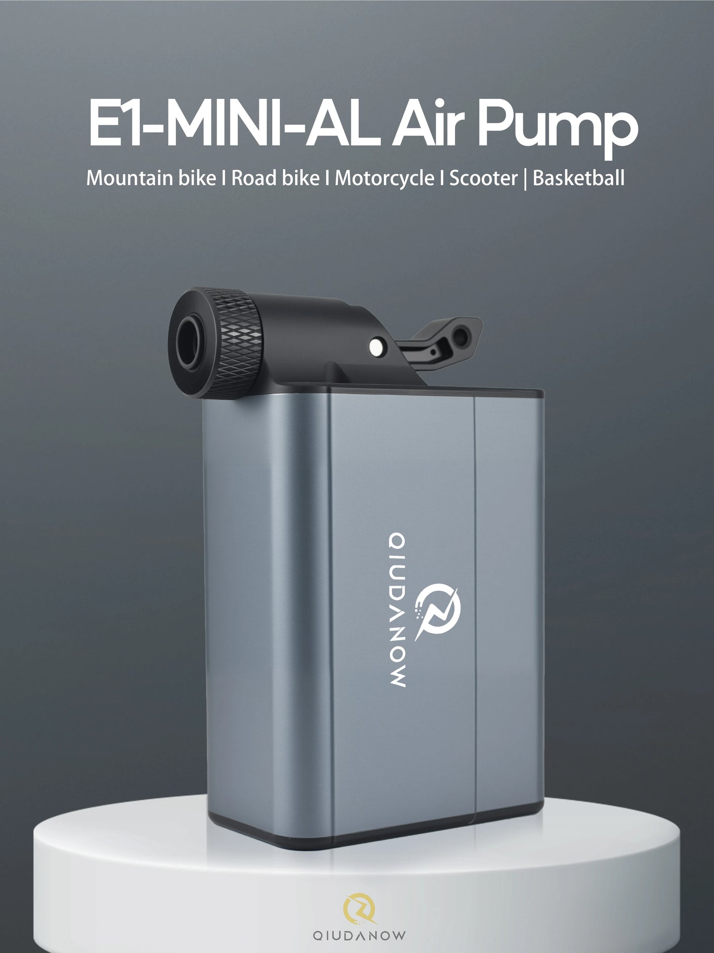 130 PSI Mini Portable electric Bike Tire Air pump Schrader & Presta Value Compatible with Type-C charging