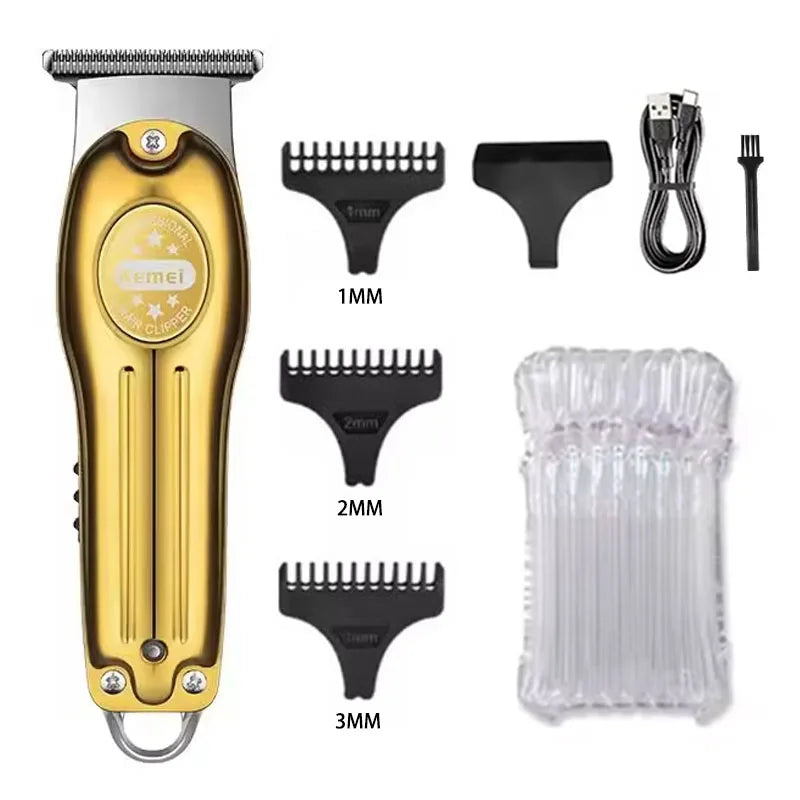 Kemei KM-679 Mini Portable Electric Hair Clipper KM-2024 Men's Reciprocating Twin Blade Razor Shaver Beard Trimmer Shaving Machi
