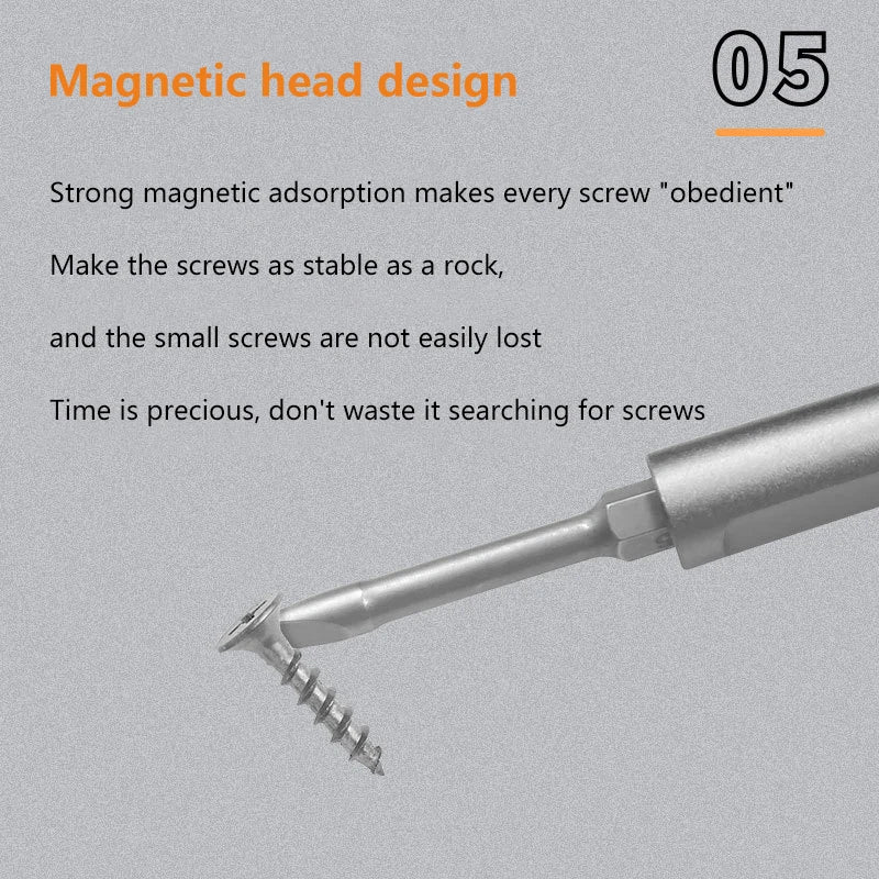 42 In 1 Magnetic Ratchet Screwdriver Set Detachable T-Handle Magneticizer Torque Screwdriver Multifunctional DIY Too