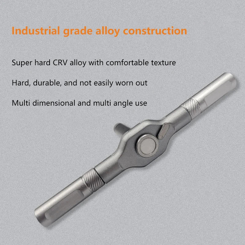 42 In 1 Magnetic Ratchet Screwdriver Set Detachable T-Handle Magneticizer Torque Screwdriver Multifunctional DIY Too