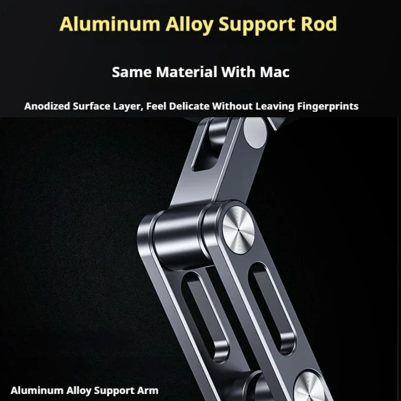 Newest Foldable Car Magnetic Vacuum Adsorption Bracket 360 degree Rotating Mobile Phone Holder Portable Electric Sucker Holder